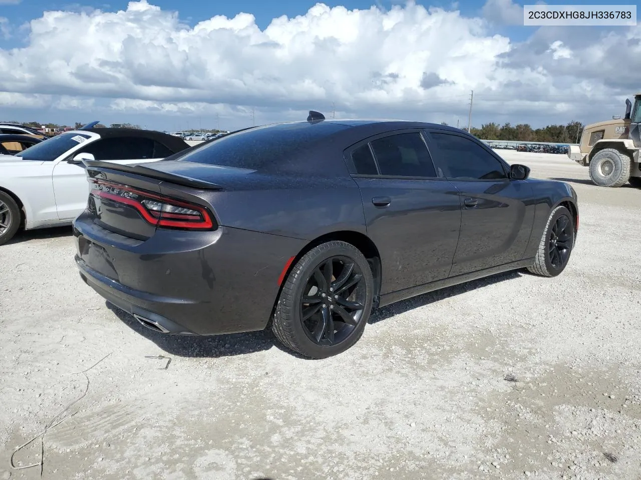 2018 Dodge Charger Sxt Plus VIN: 2C3CDXHG8JH336783 Lot: 77982434