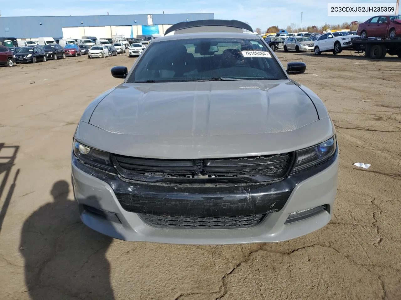 2018 Dodge Charger Gt VIN: 2C3CDXJG2JH235359 Lot: 78140484