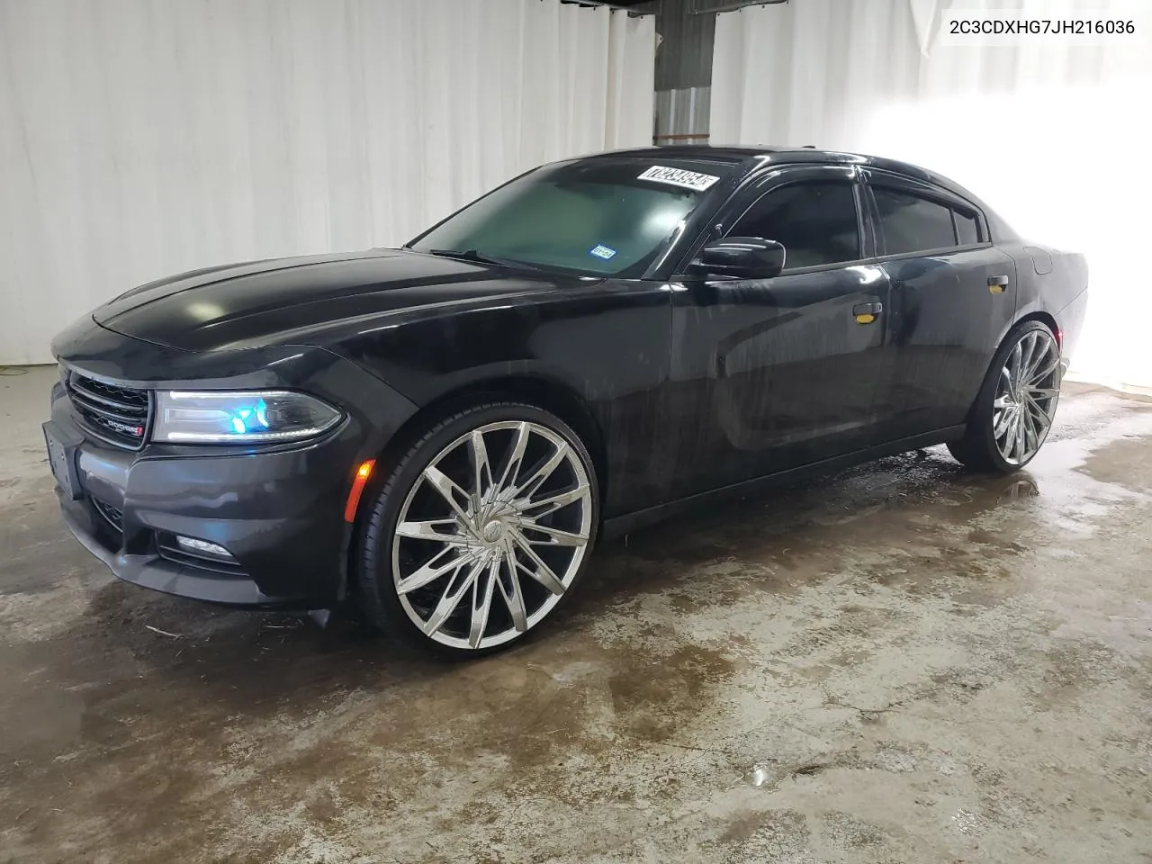 2018 Dodge Charger Sxt Plus VIN: 2C3CDXHG7JH216036 Lot: 78234954