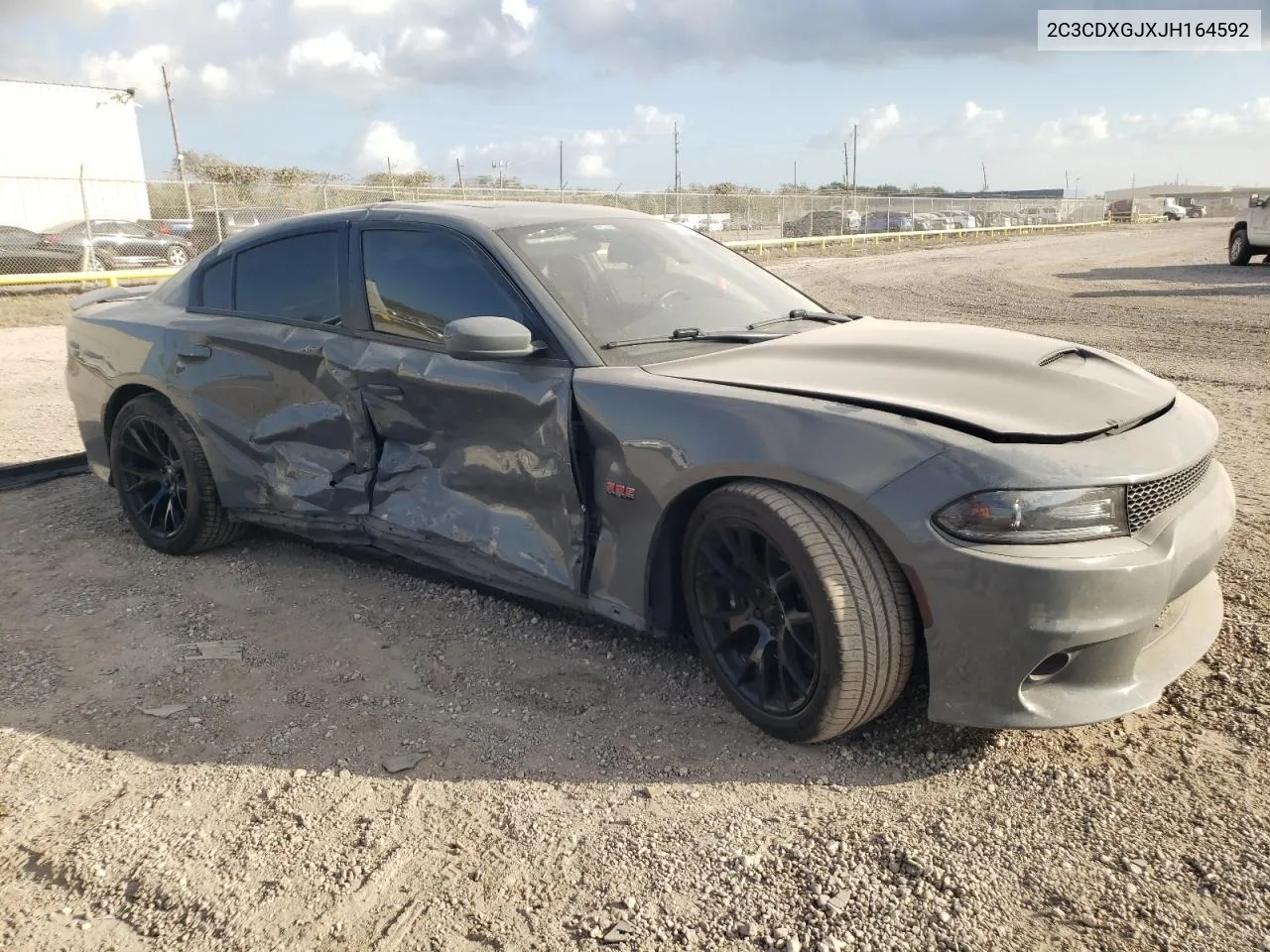 2018 Dodge Charger R/T 392 VIN: 2C3CDXGJXJH164592 Lot: 78306704