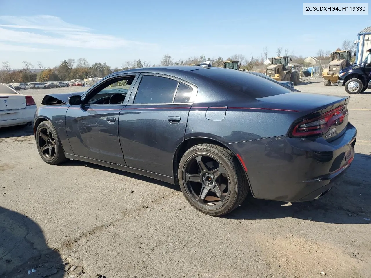 2018 Dodge Charger Sxt Plus VIN: 2C3CDXHG4JH119330 Lot: 78312304