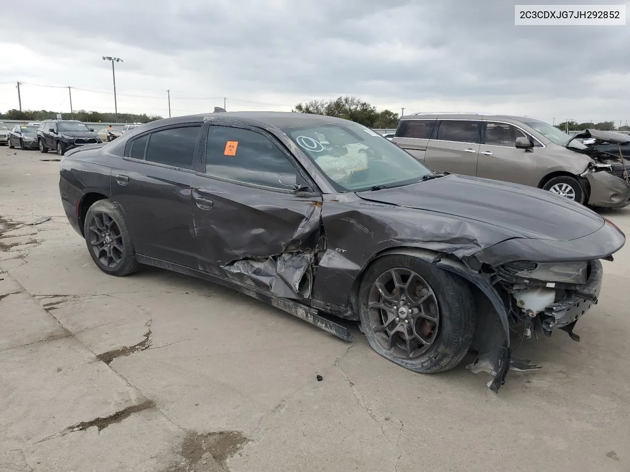 2018 Dodge Charger Gt VIN: 2C3CDXJG7JH292852 Lot: 78579984