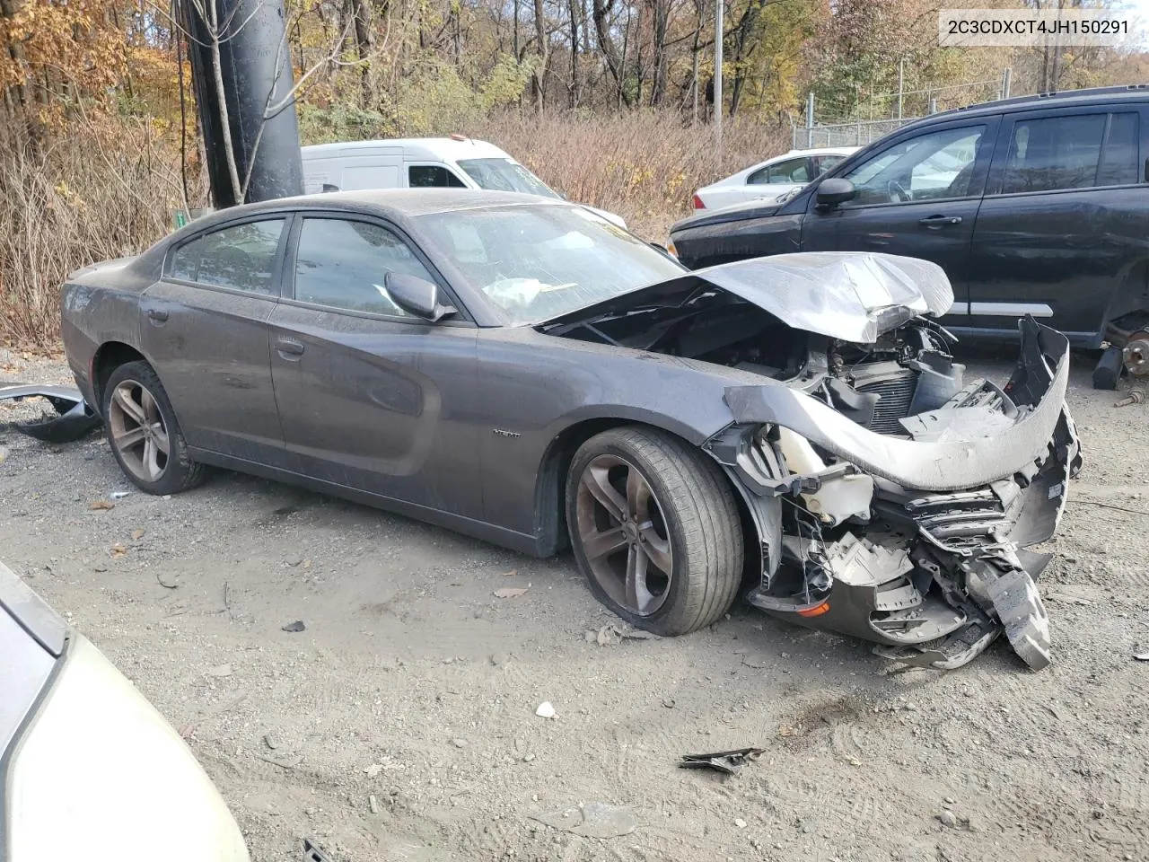 2018 Dodge Charger R/T VIN: 2C3CDXCT4JH150291 Lot: 78842024