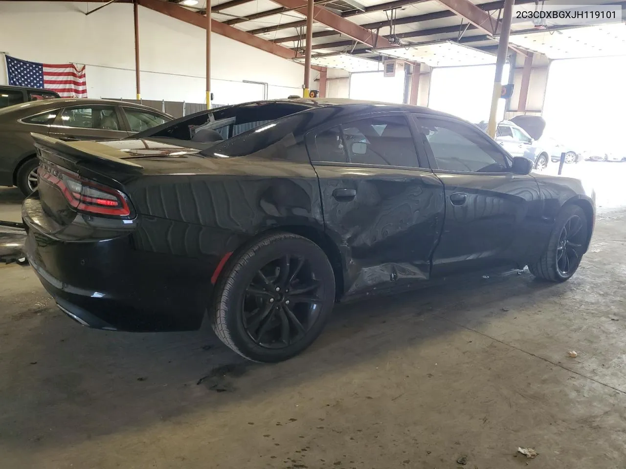 2018 Dodge Charger Sxt VIN: 2C3CDXBGXJH119101 Lot: 78990394