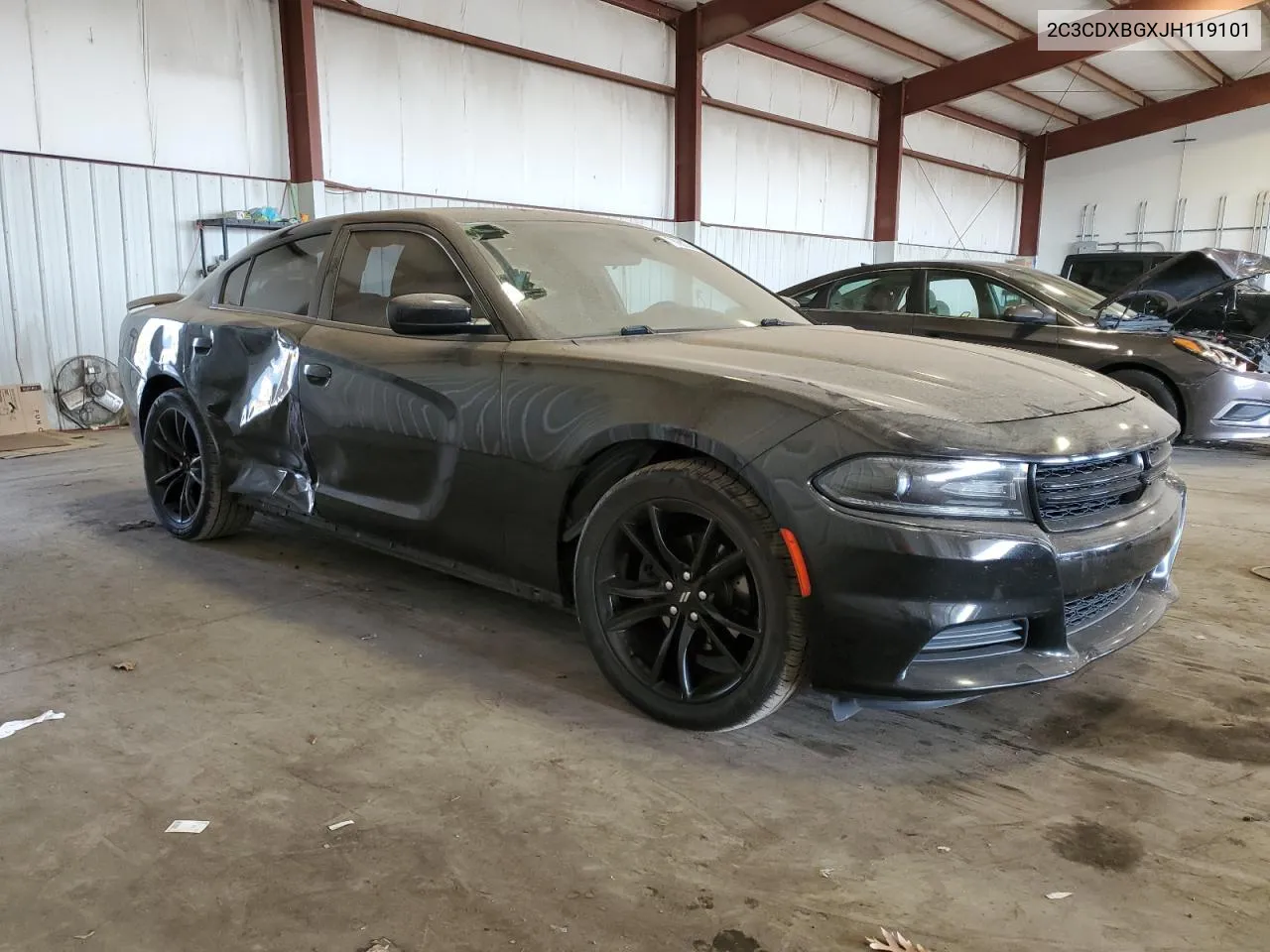 2018 Dodge Charger Sxt VIN: 2C3CDXBGXJH119101 Lot: 78990394