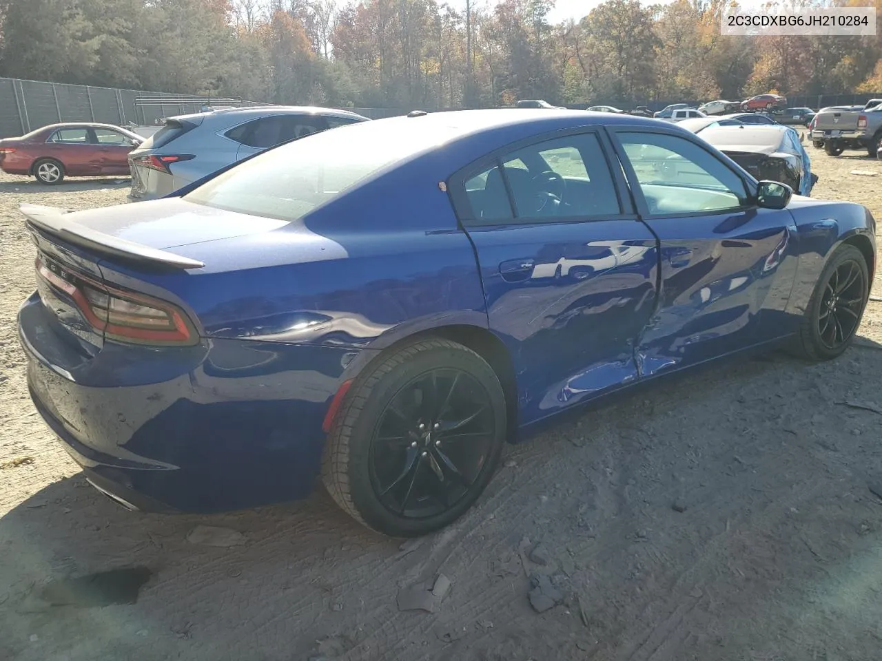 2018 Dodge Charger Sxt VIN: 2C3CDXBG6JH210284 Lot: 79484394