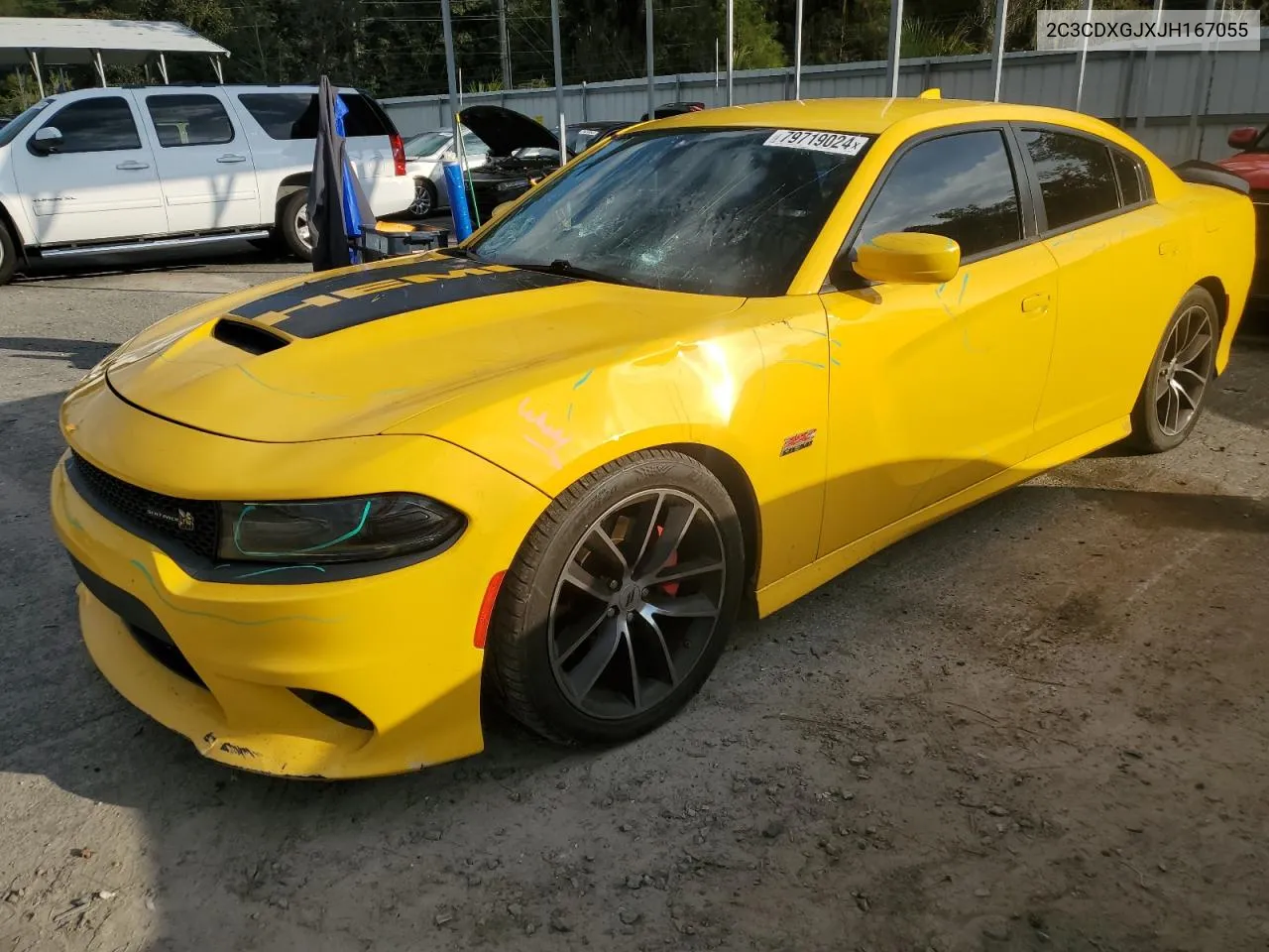 2018 Dodge Charger R/T 392 VIN: 2C3CDXGJXJH167055 Lot: 79719024