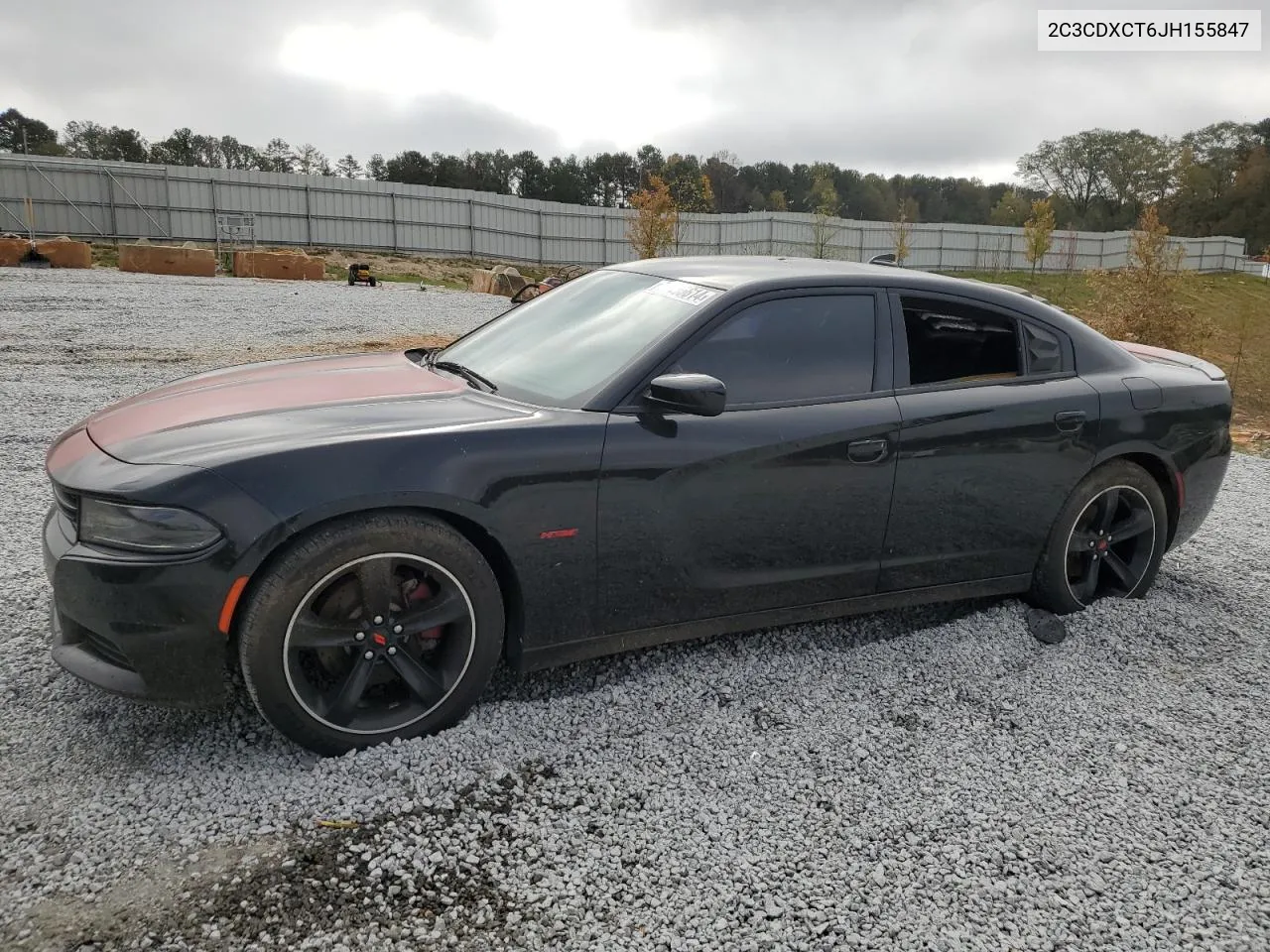 2018 Dodge Charger R/T VIN: 2C3CDXCT6JH155847 Lot: 79935614