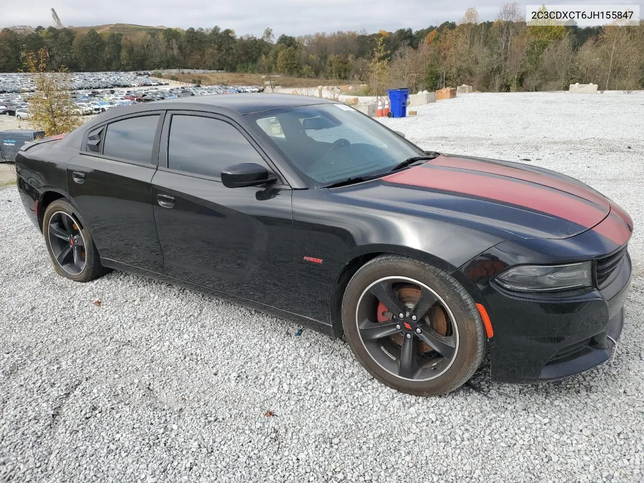 2018 Dodge Charger R/T VIN: 2C3CDXCT6JH155847 Lot: 79935614