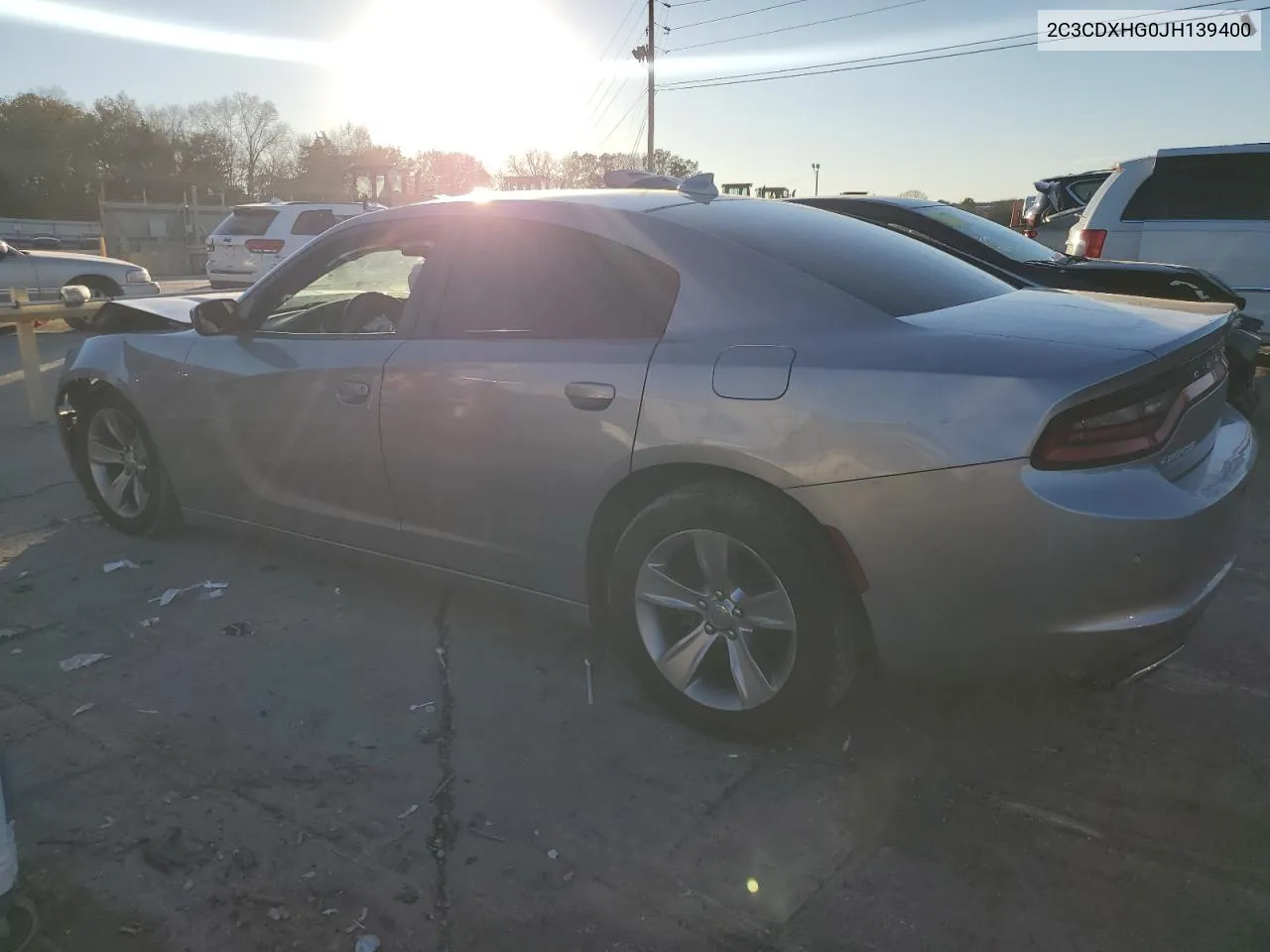 2018 Dodge Charger Sxt Plus VIN: 2C3CDXHG0JH139400 Lot: 80416774