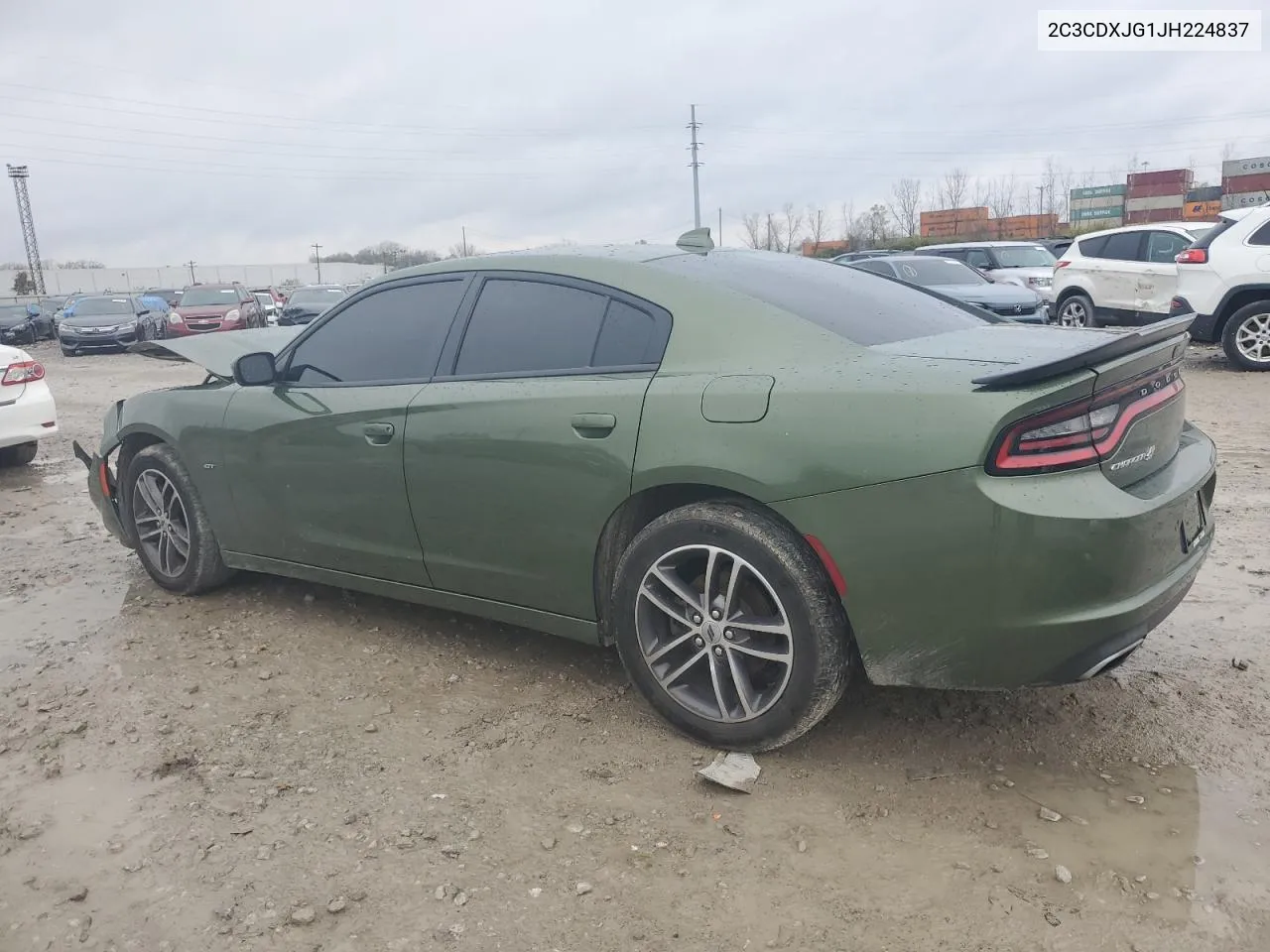 2018 Dodge Charger Gt VIN: 2C3CDXJG1JH224837 Lot: 80497834