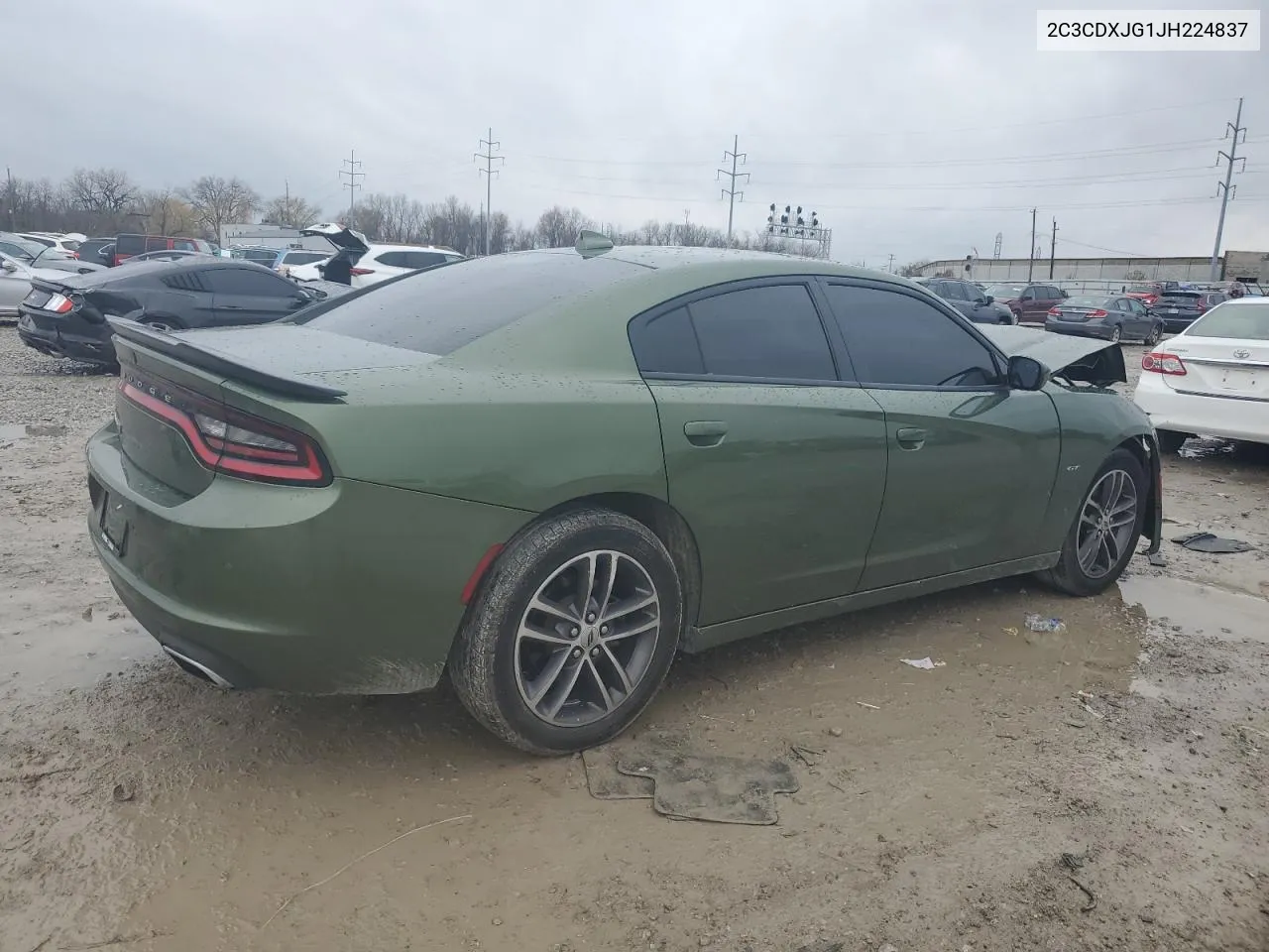 2018 Dodge Charger Gt VIN: 2C3CDXJG1JH224837 Lot: 80497834