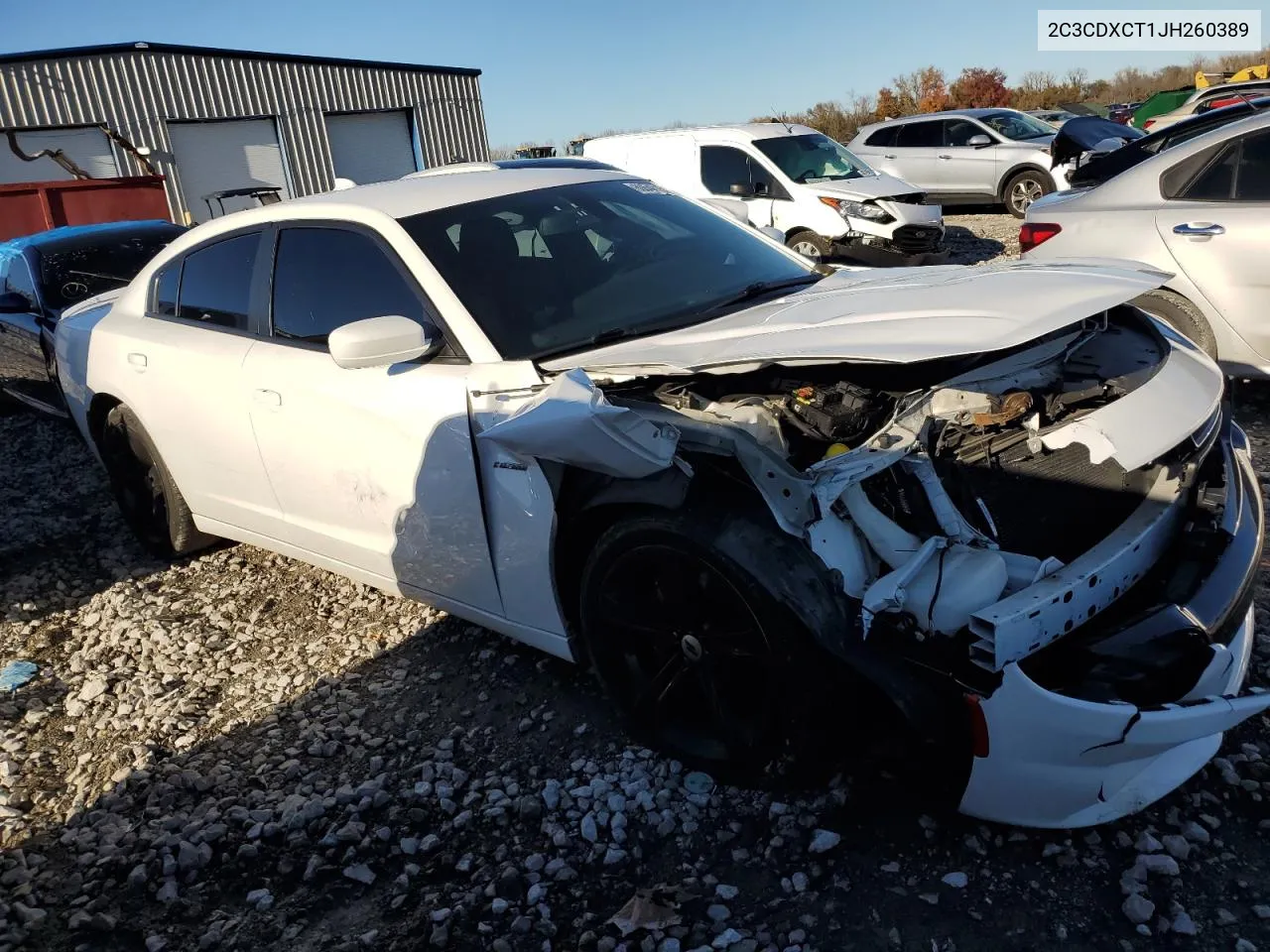 2018 Dodge Charger R/T VIN: 2C3CDXCT1JH260389 Lot: 80640154