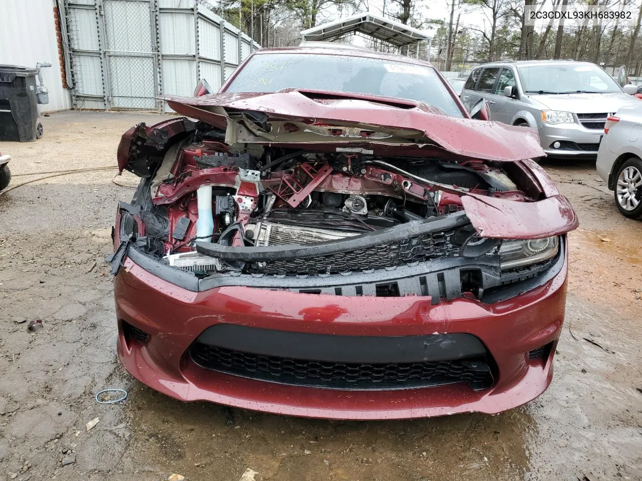 2C3CDXL93KH683982 2019 Dodge Charger Srt Hellcat