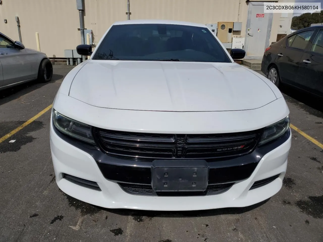 2019 Dodge Charger Sxt VIN: 2C3CDXBG6KH580104 Lot: 45369174