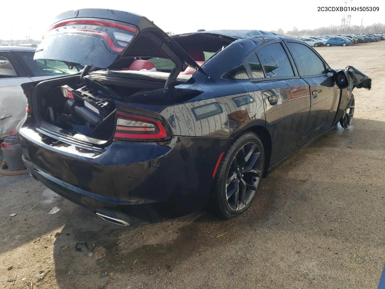 2019 Dodge Charger Sxt VIN: 2C3CDXBG1KH505309 Lot: 49029054