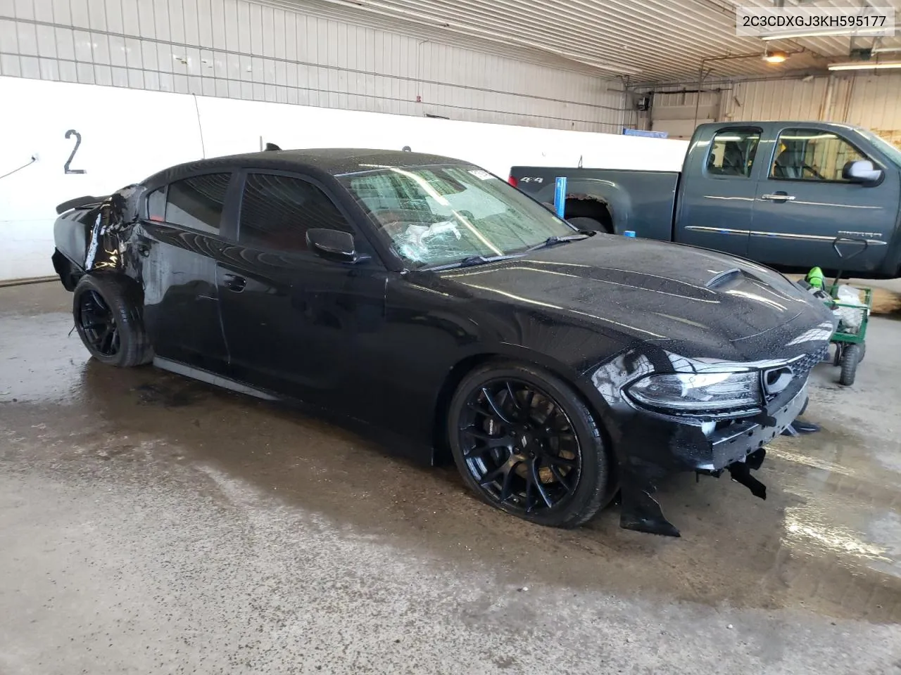 2019 Dodge Charger Scat Pack VIN: 2C3CDXGJ3KH595177 Lot: 51891404