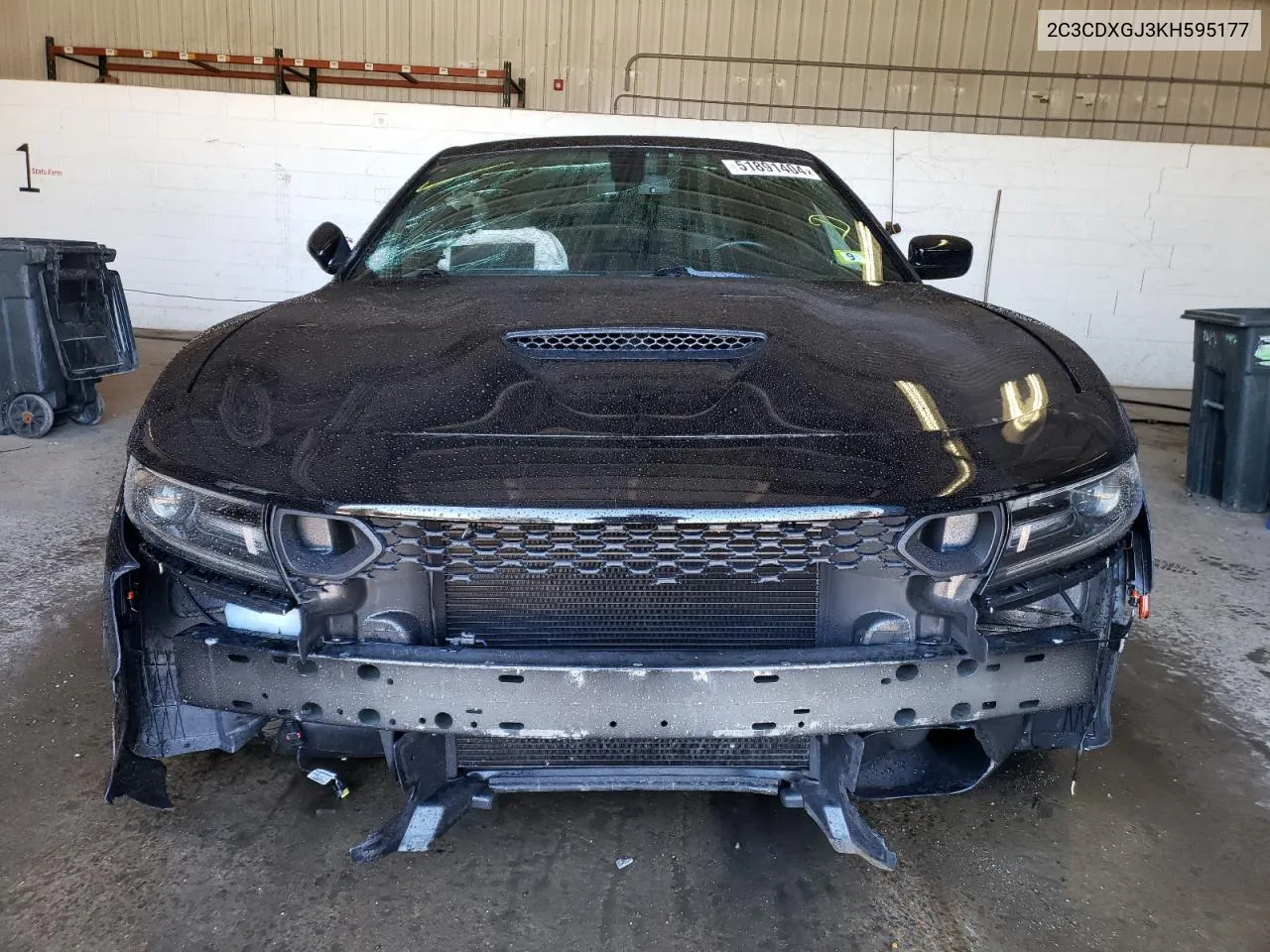 2019 Dodge Charger Scat Pack VIN: 2C3CDXGJ3KH595177 Lot: 51891404