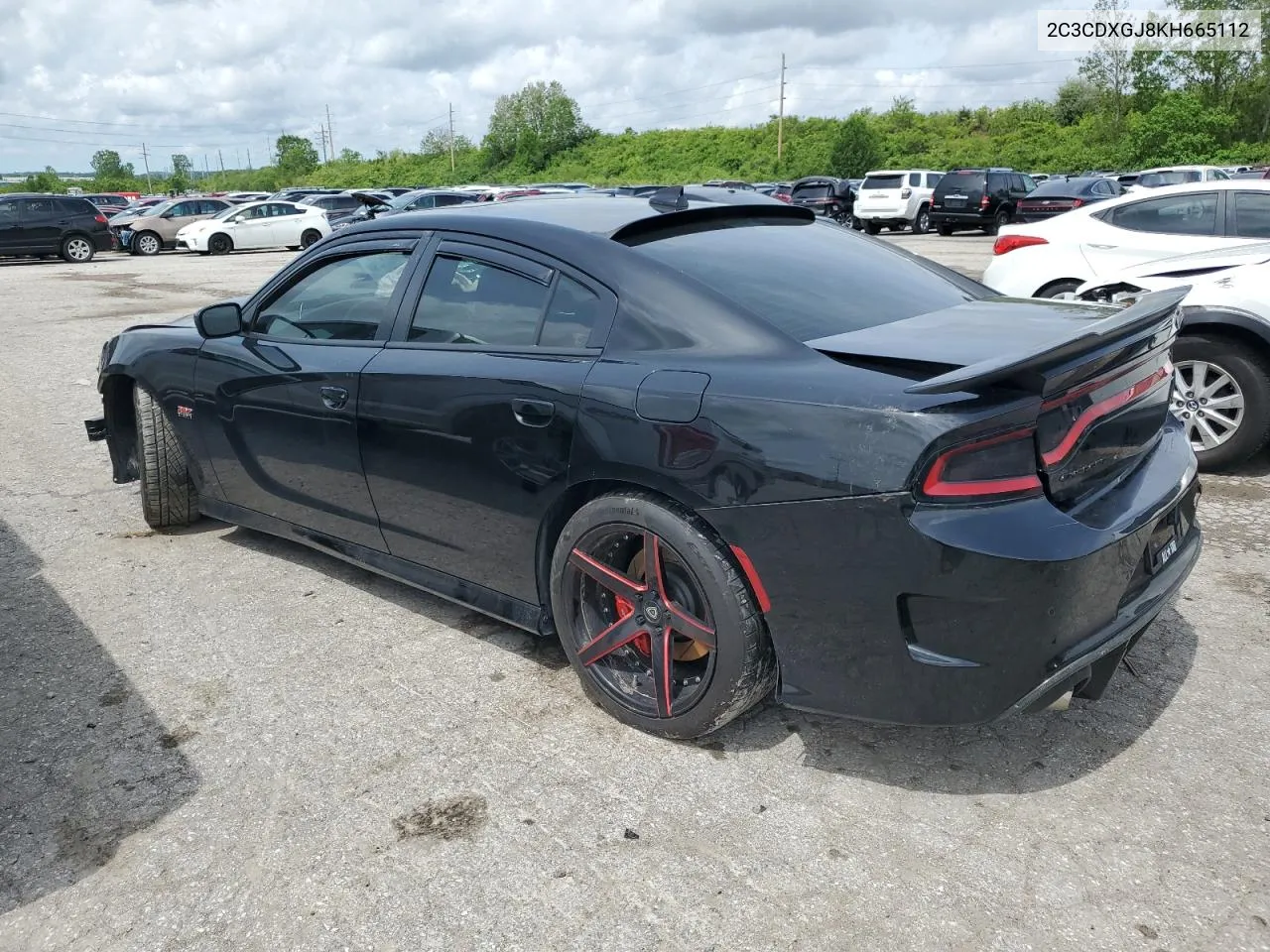 2019 Dodge Charger Scat Pack VIN: 2C3CDXGJ8KH665112 Lot: 52940214