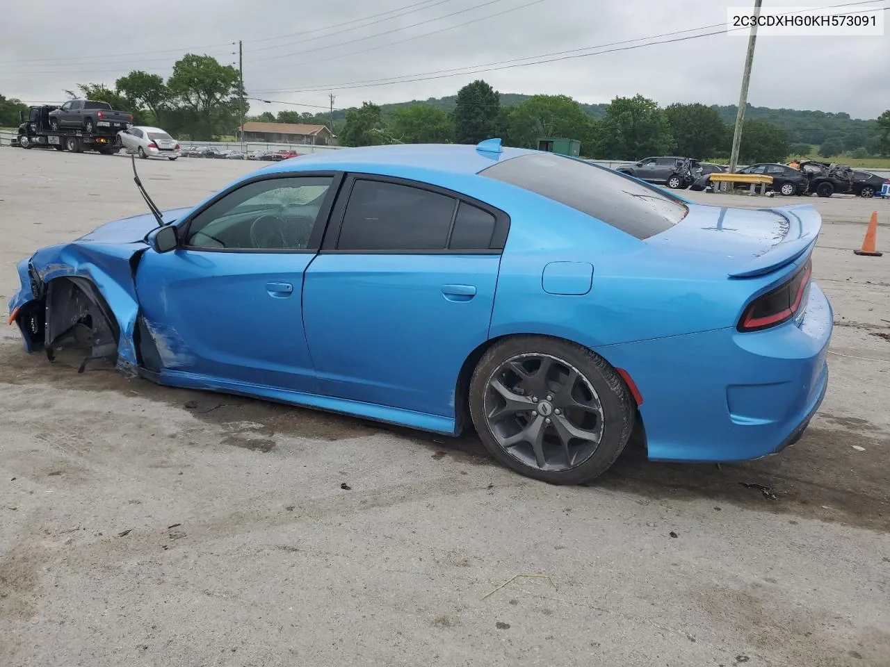 2C3CDXHG0KH573091 2019 Dodge Charger Gt