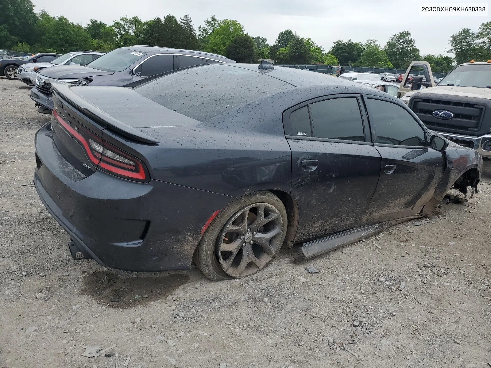 2C3CDXHG9KH630338 2019 Dodge Charger Gt