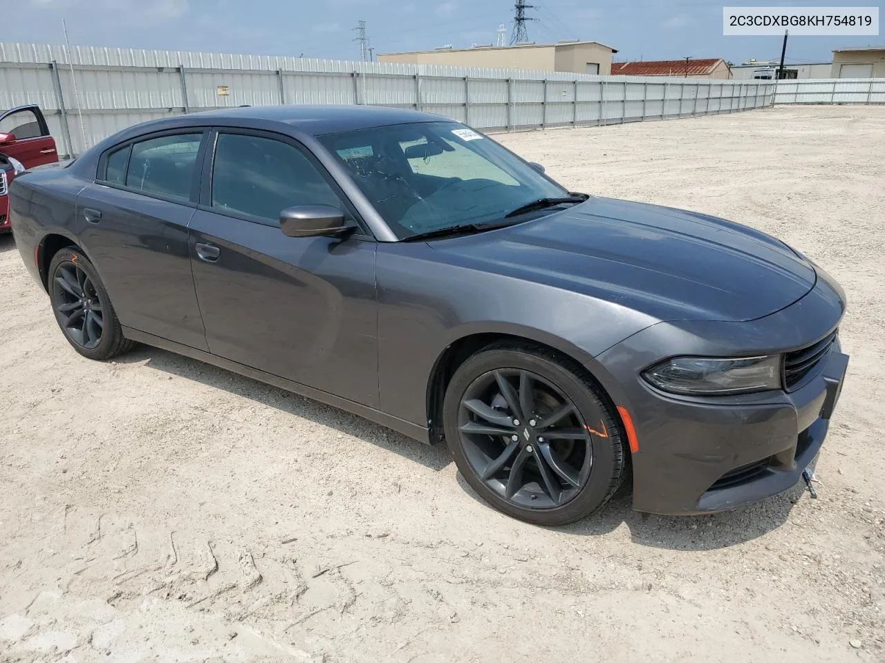 2019 Dodge Charger Sxt VIN: 2C3CDXBG8KH754819 Lot: 55664534