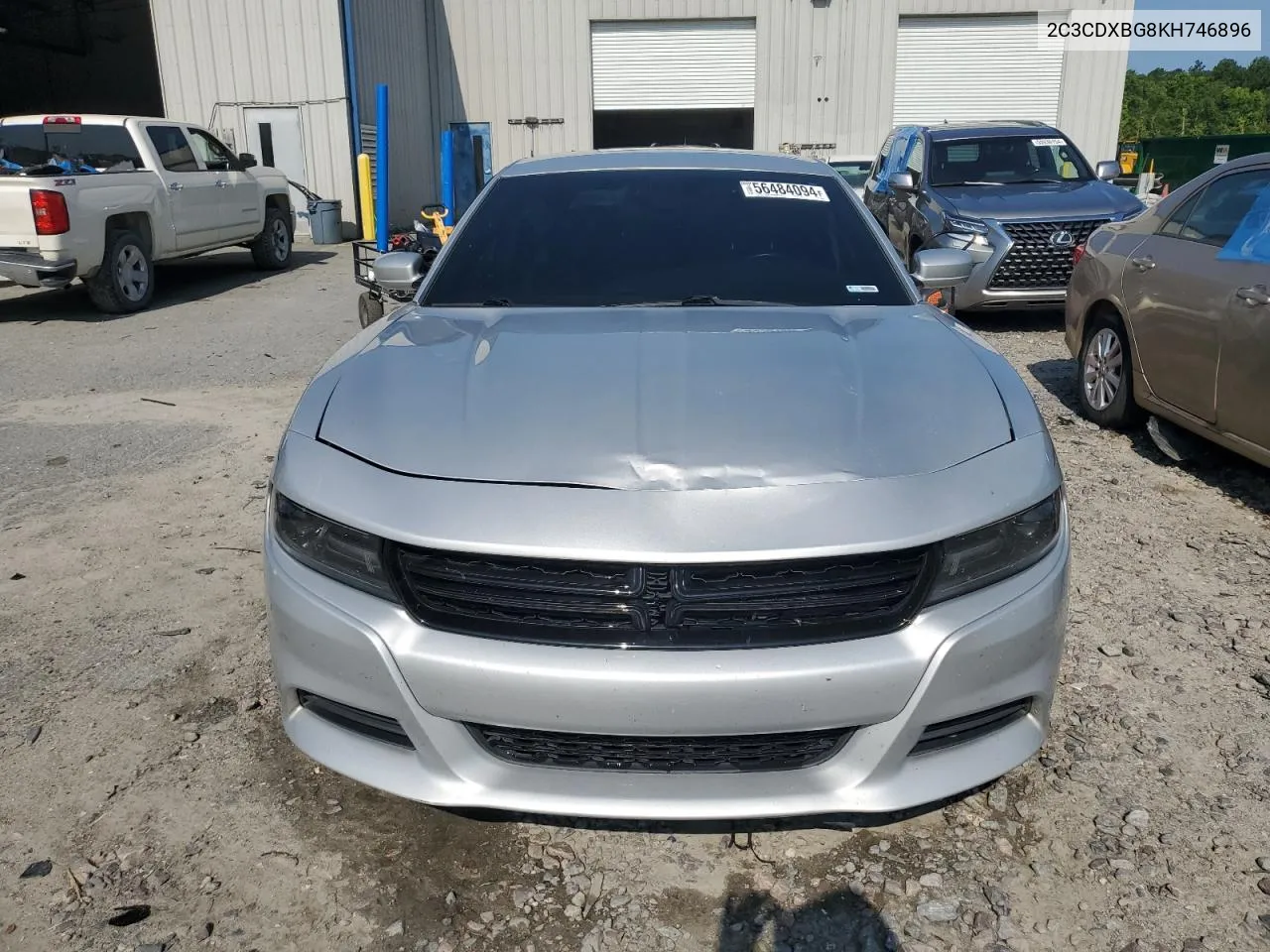 2019 Dodge Charger Sxt VIN: 2C3CDXBG8KH746896 Lot: 56484094