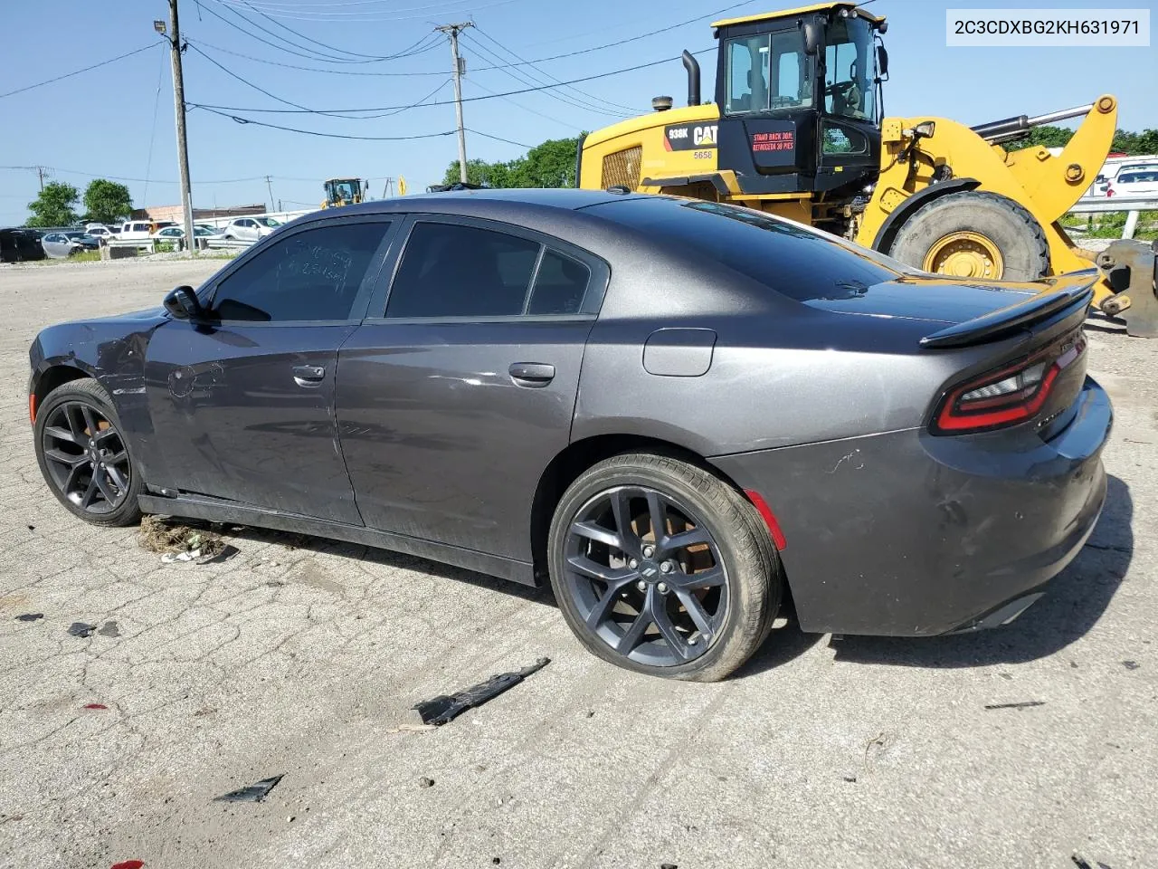 2019 Dodge Charger Sxt VIN: 2C3CDXBG2KH631971 Lot: 58092154