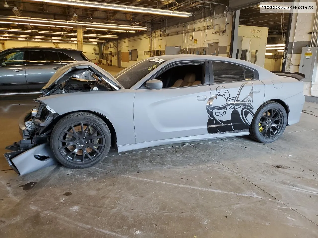 2019 Dodge Charger Scat Pack VIN: 2C3CDXGJ3KH681928 Lot: 58179414