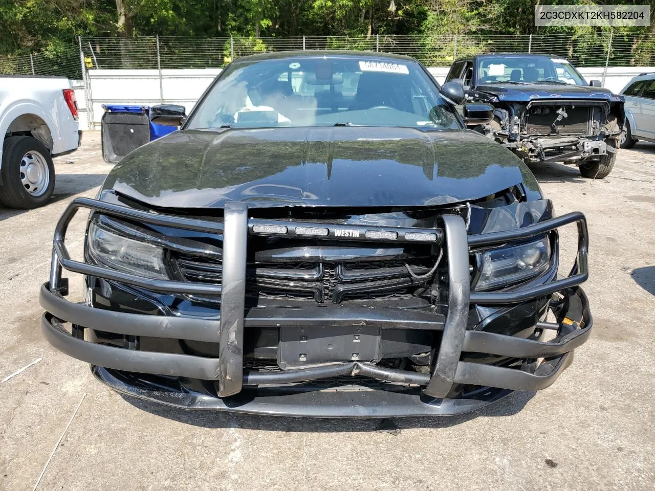 2019 Dodge Charger Police VIN: 2C3CDXKT2KH582204 Lot: 58734004