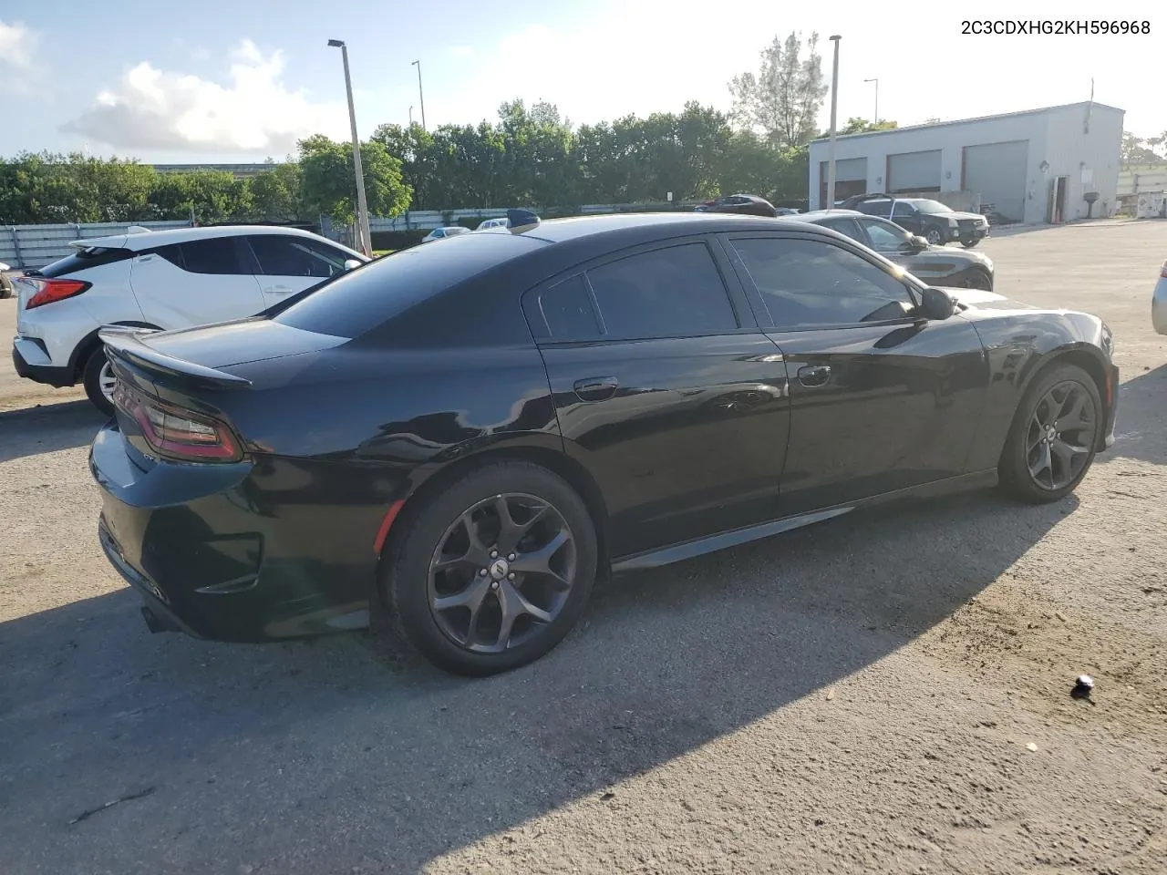 2019 Dodge Charger Gt VIN: 2C3CDXHG2KH596968 Lot: 59637034