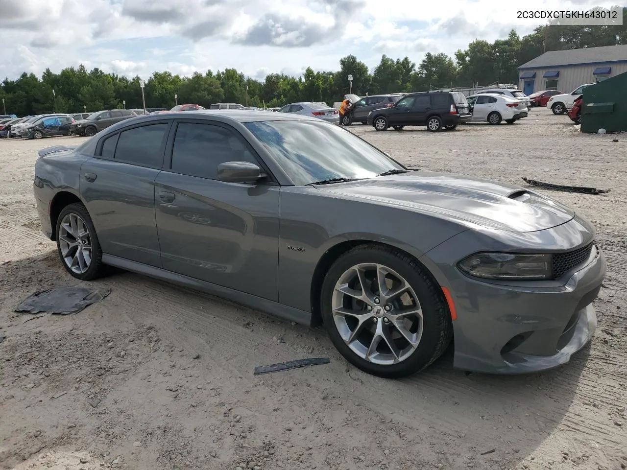 2C3CDXCT5KH643012 2019 Dodge Charger R/T