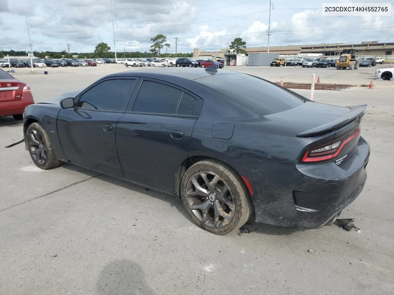 2019 Dodge Charger R/T VIN: 2C3CDXCT4KH552765 Lot: 60196254