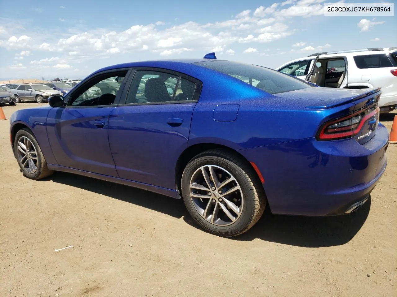 2019 Dodge Charger Sxt VIN: 2C3CDXJG7KH678964 Lot: 60475734