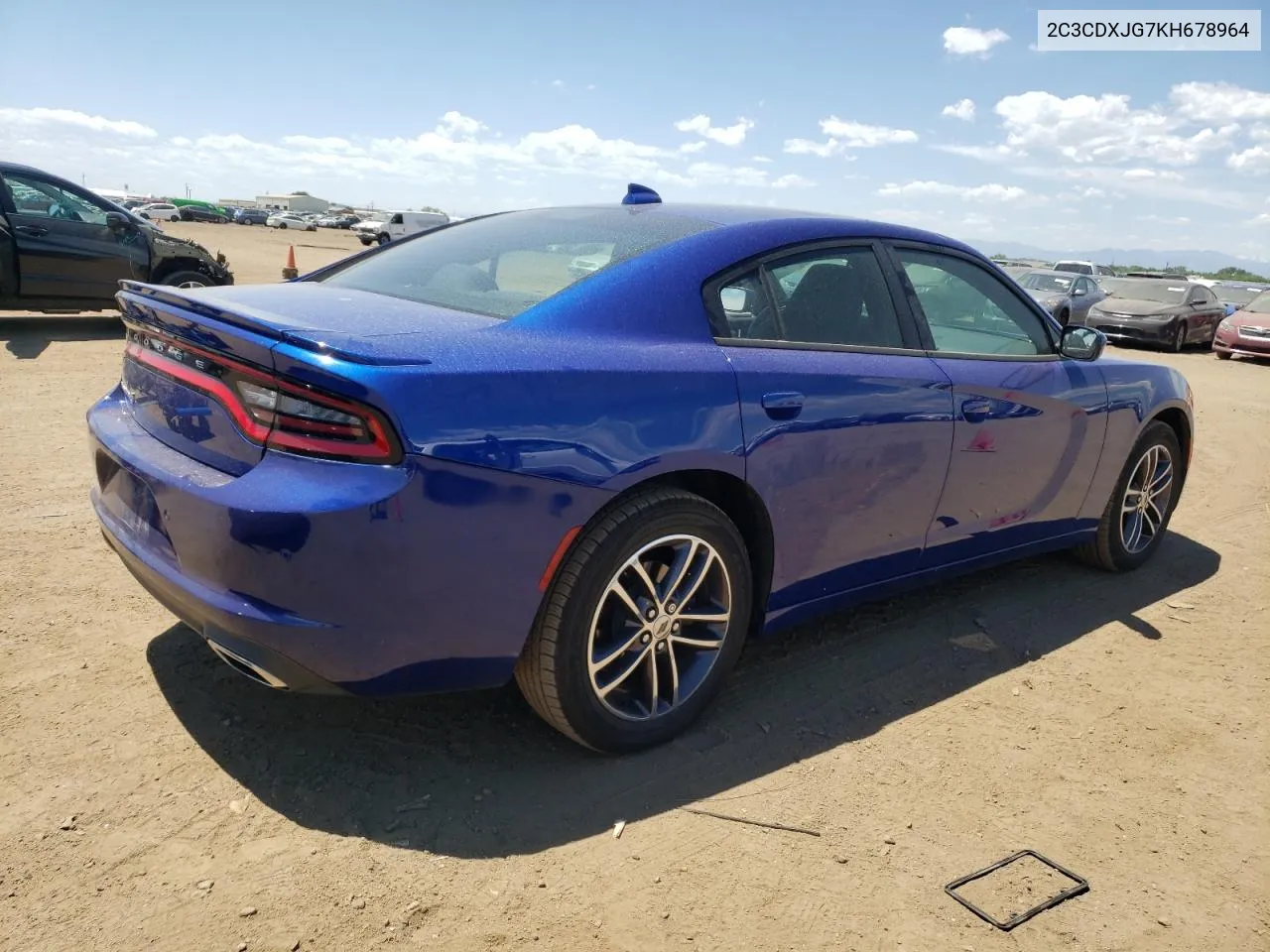 2C3CDXJG7KH678964 2019 Dodge Charger Sxt