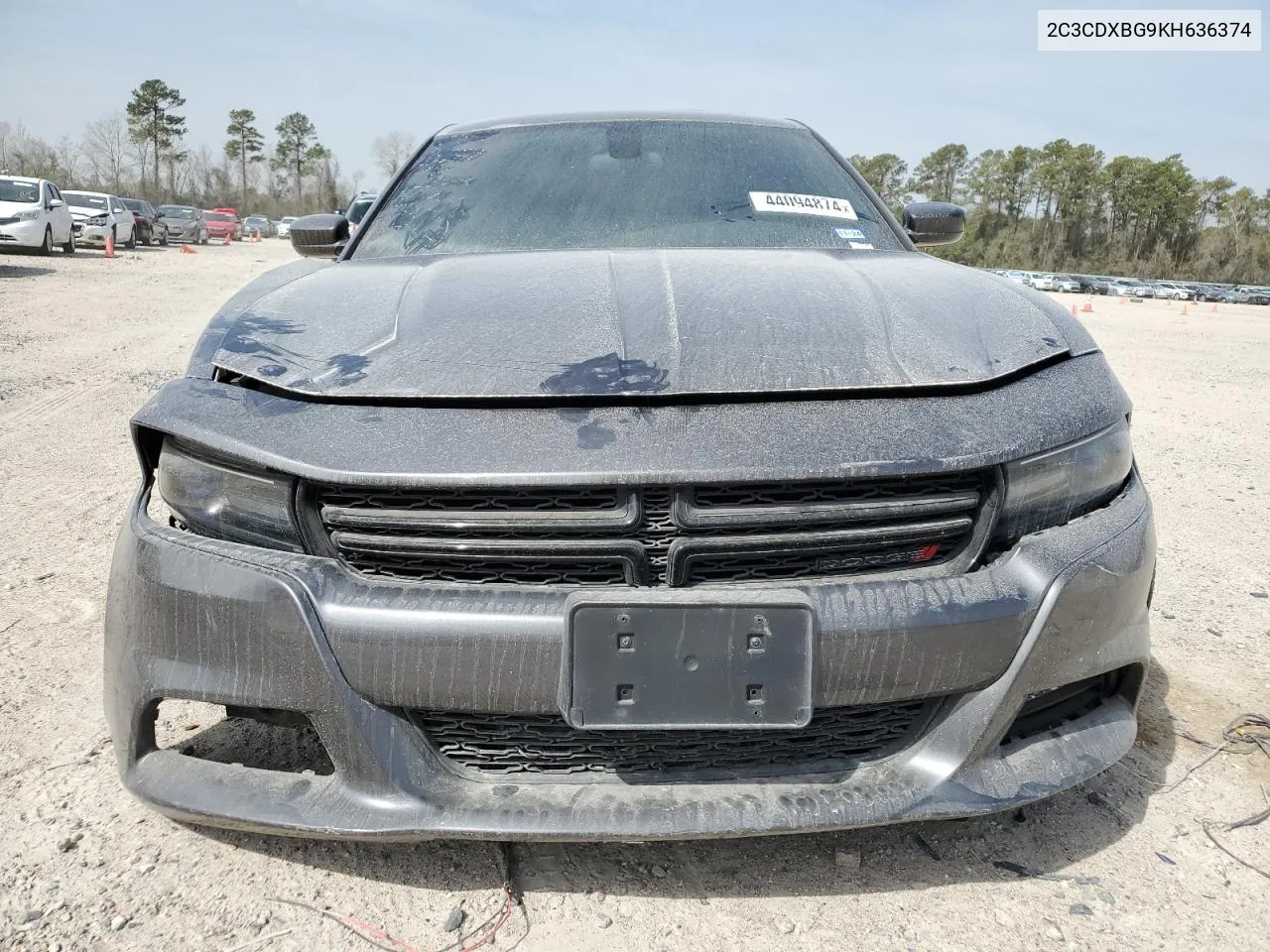 2C3CDXBG9KH636374 2019 Dodge Charger Sxt