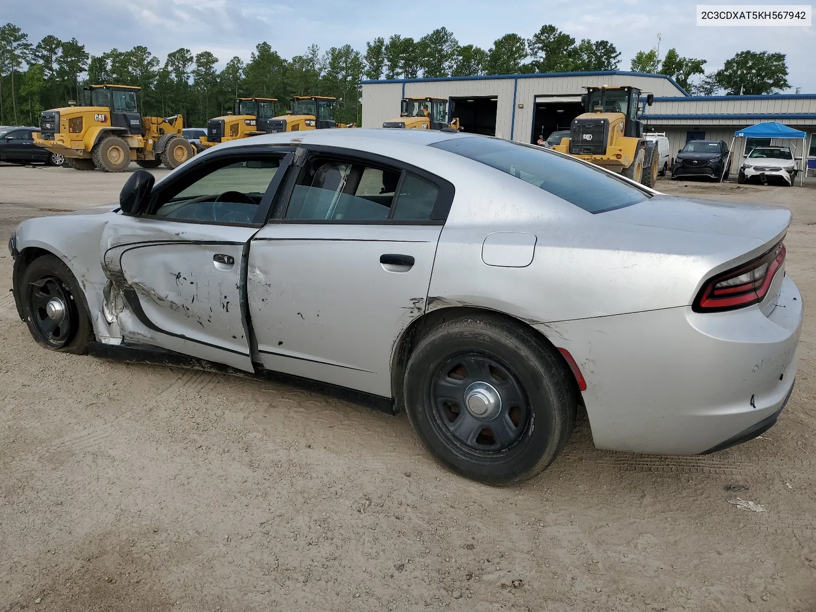 2019 Dodge Charger Police VIN: 2C3CDXAT5KH567942 Lot: 62188194