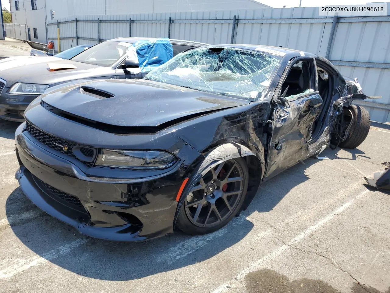 2019 Dodge Charger Scat Pack VIN: 2C3CDXGJ8KH696618 Lot: 62746364