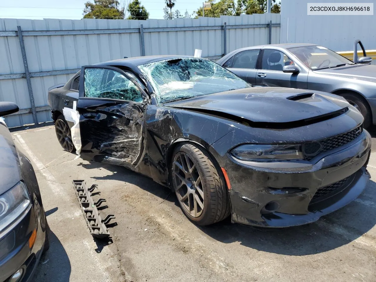 2019 Dodge Charger Scat Pack VIN: 2C3CDXGJ8KH696618 Lot: 62746364