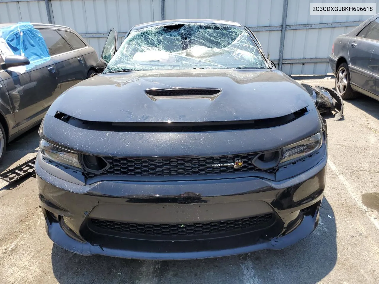 2019 Dodge Charger Scat Pack VIN: 2C3CDXGJ8KH696618 Lot: 62746364