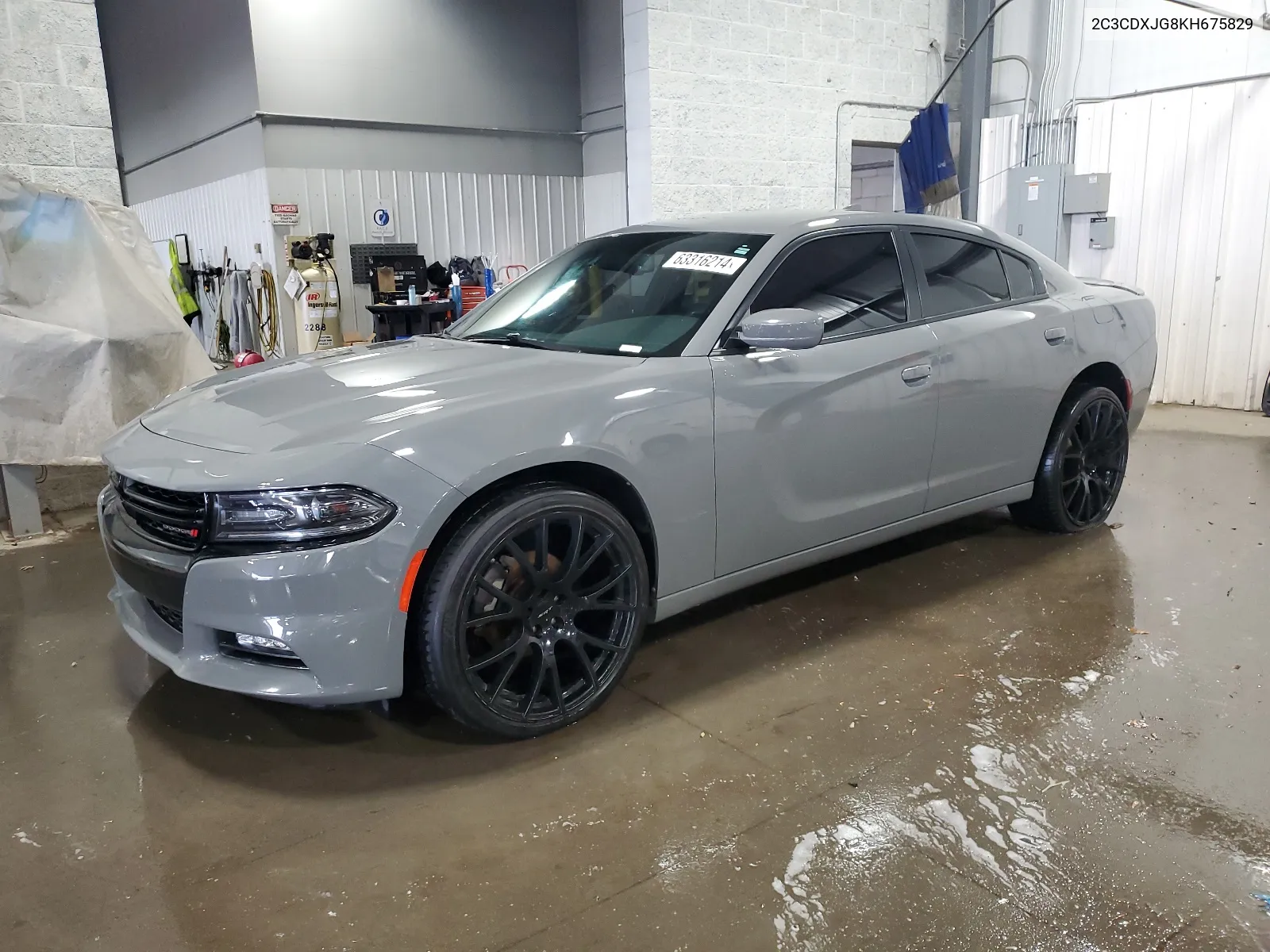 2019 Dodge Charger Sxt VIN: 2C3CDXJG8KH675829 Lot: 63316214