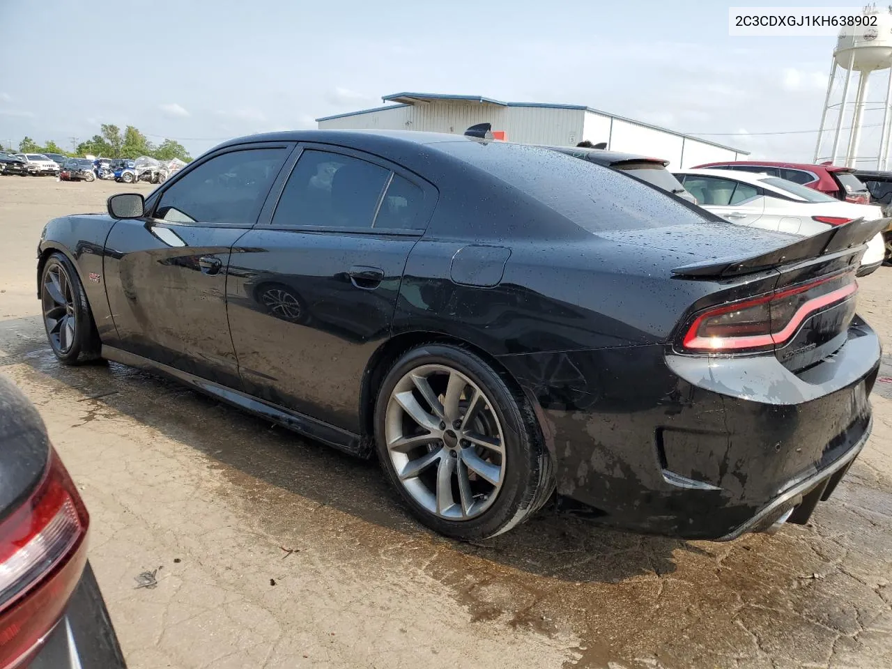 2019 Dodge Charger Scat Pack VIN: 2C3CDXGJ1KH638902 Lot: 64414324