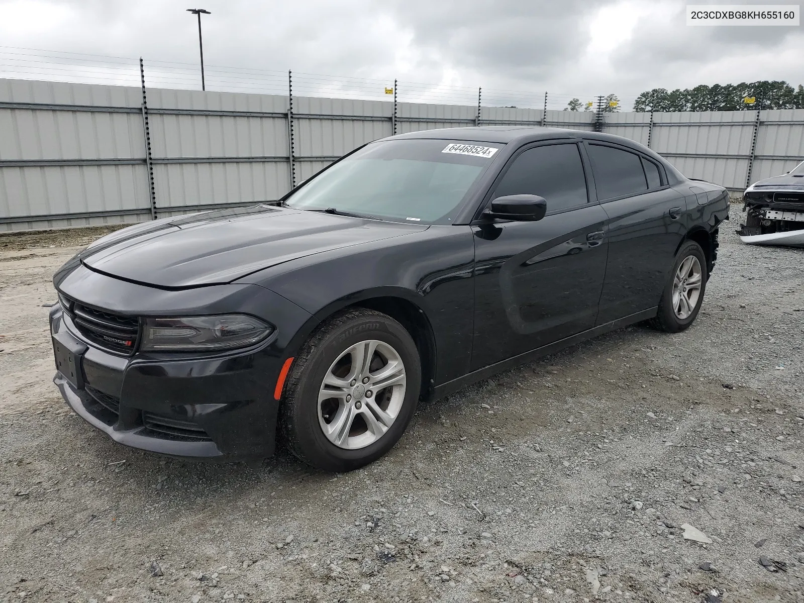 2019 Dodge Charger Sxt VIN: 2C3CDXBG8KH655160 Lot: 64468524