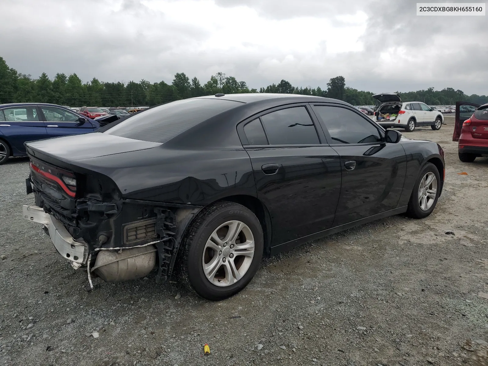 2019 Dodge Charger Sxt VIN: 2C3CDXBG8KH655160 Lot: 64468524