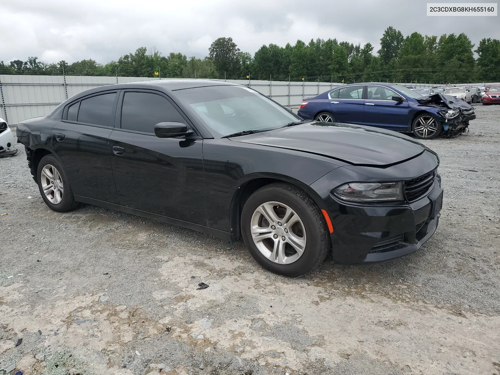 2019 Dodge Charger Sxt VIN: 2C3CDXBG8KH655160 Lot: 64468524