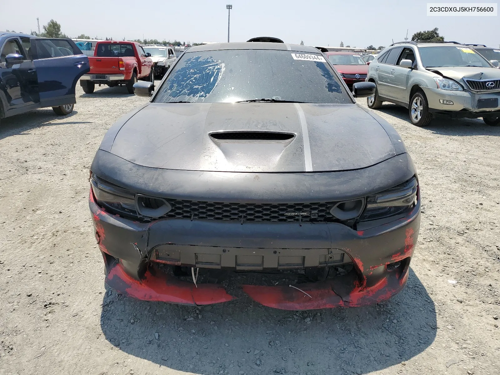 2019 Dodge Charger Scat Pack VIN: 2C3CDXGJ5KH756600 Lot: 64609344