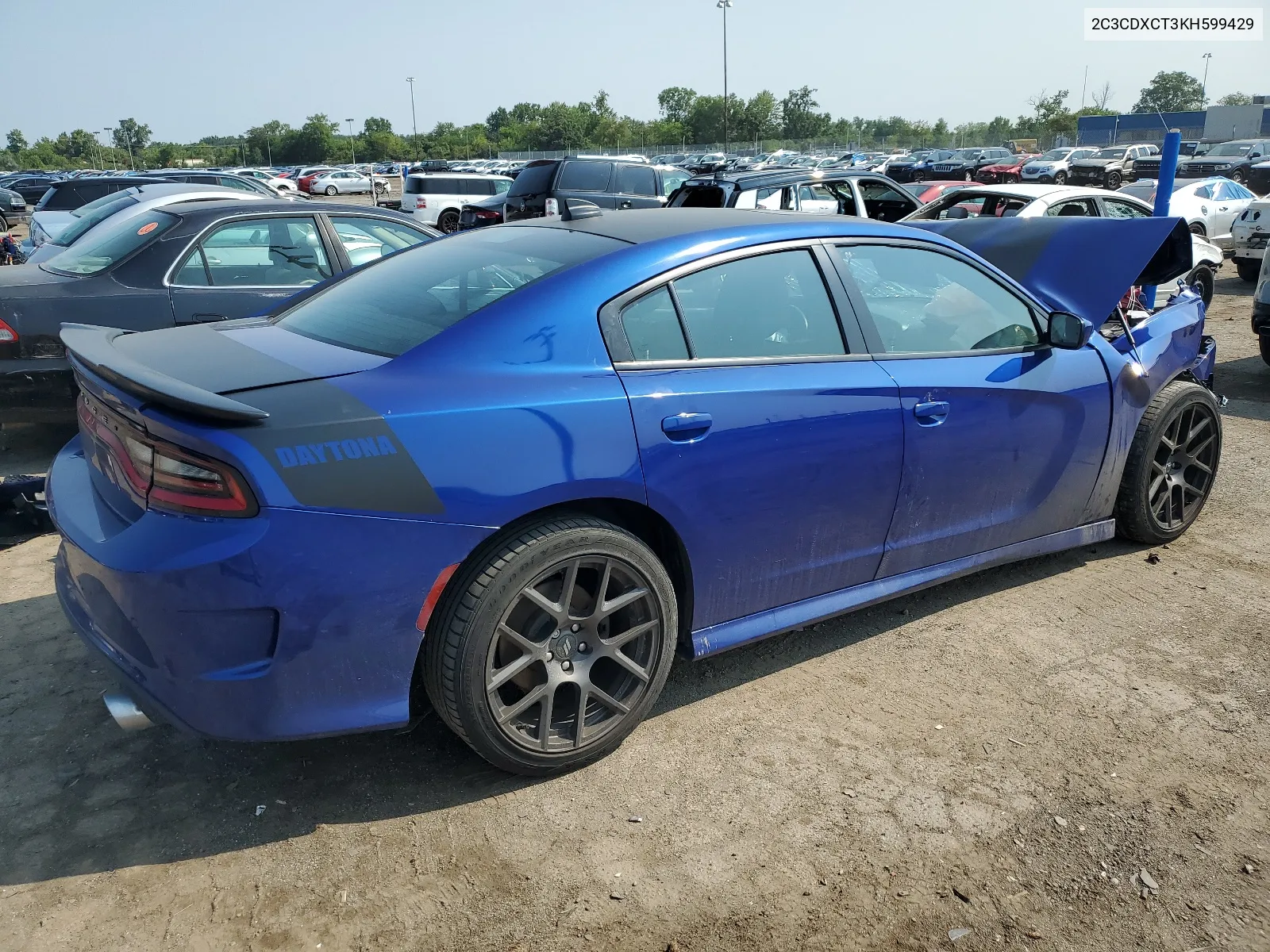 2019 Dodge Charger R/T VIN: 2C3CDXCT3KH599429 Lot: 64985724