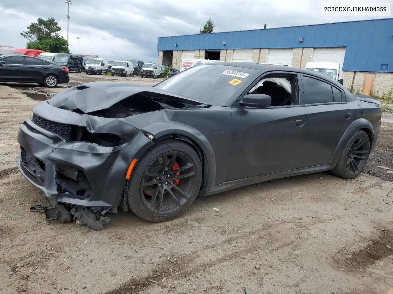 2019 Dodge Charger Scat Pack VIN: 2C3CDXGJ1KH604359 Lot: 65080234