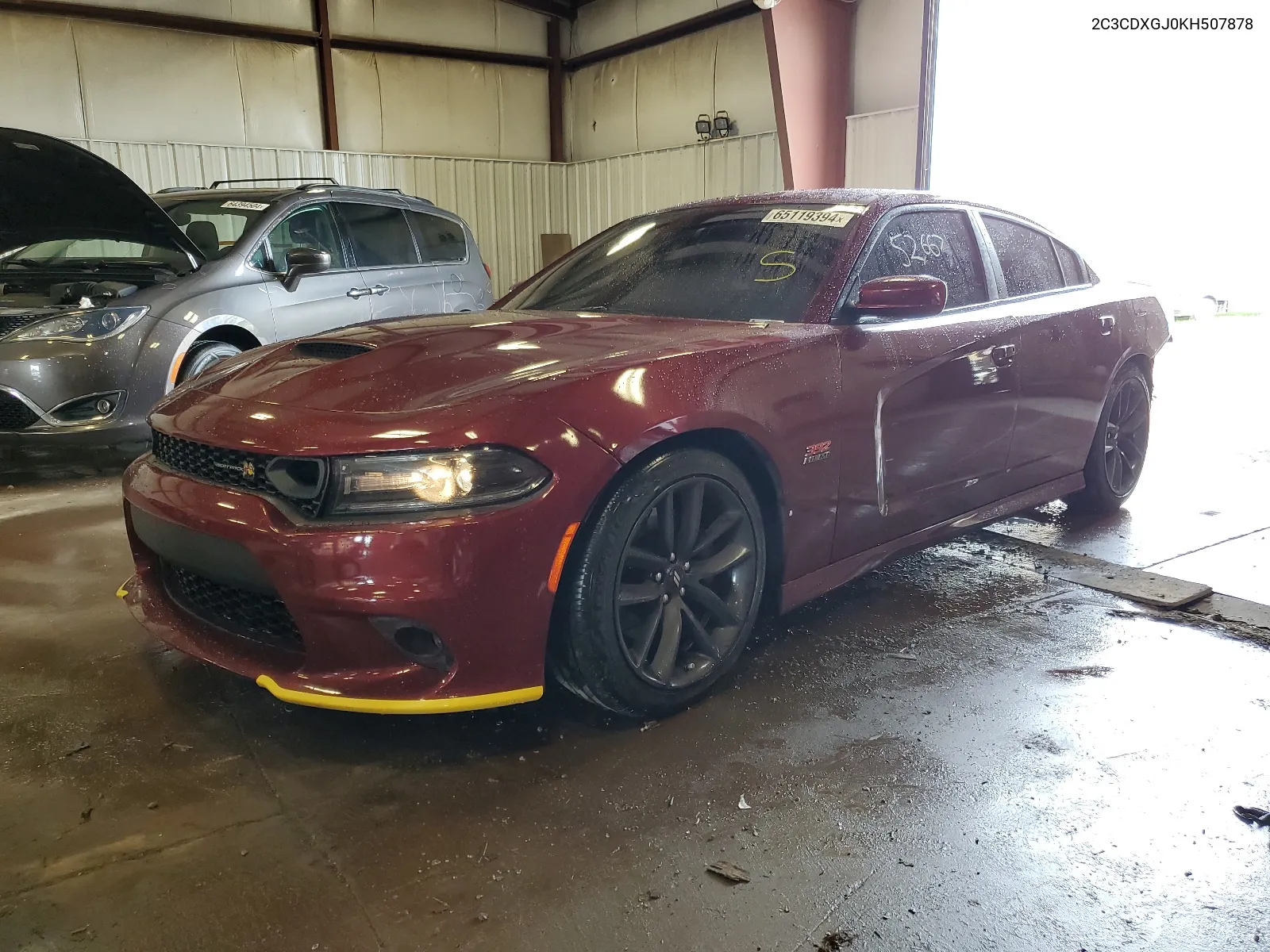 2C3CDXGJ0KH507878 2019 Dodge Charger Scat Pack