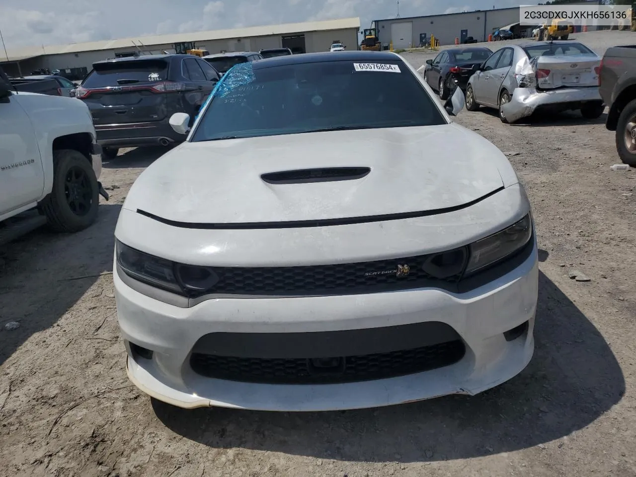 2019 Dodge Charger Scat Pack VIN: 2C3CDXGJXKH656136 Lot: 65576854